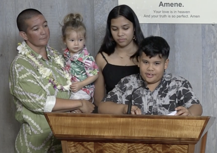 Koloa Union Pastor Kahu Alan Akana